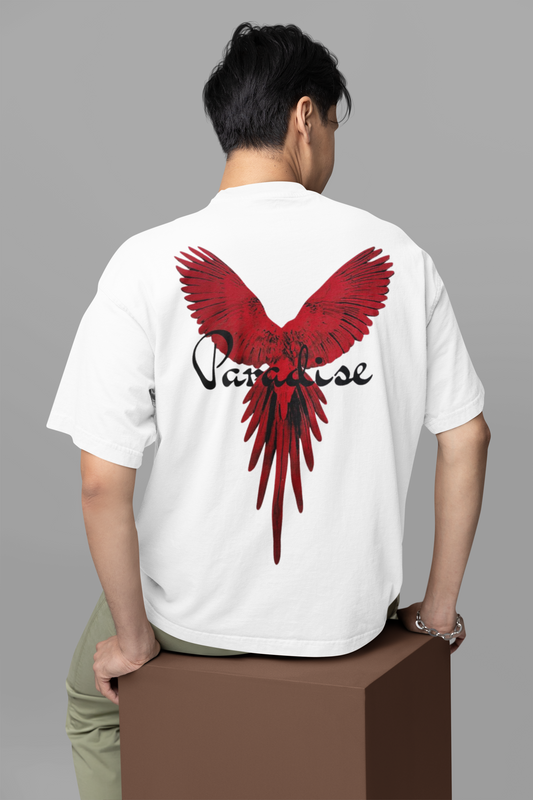 Hastinz Oversized Tee – Paradise Phoenix Edition
