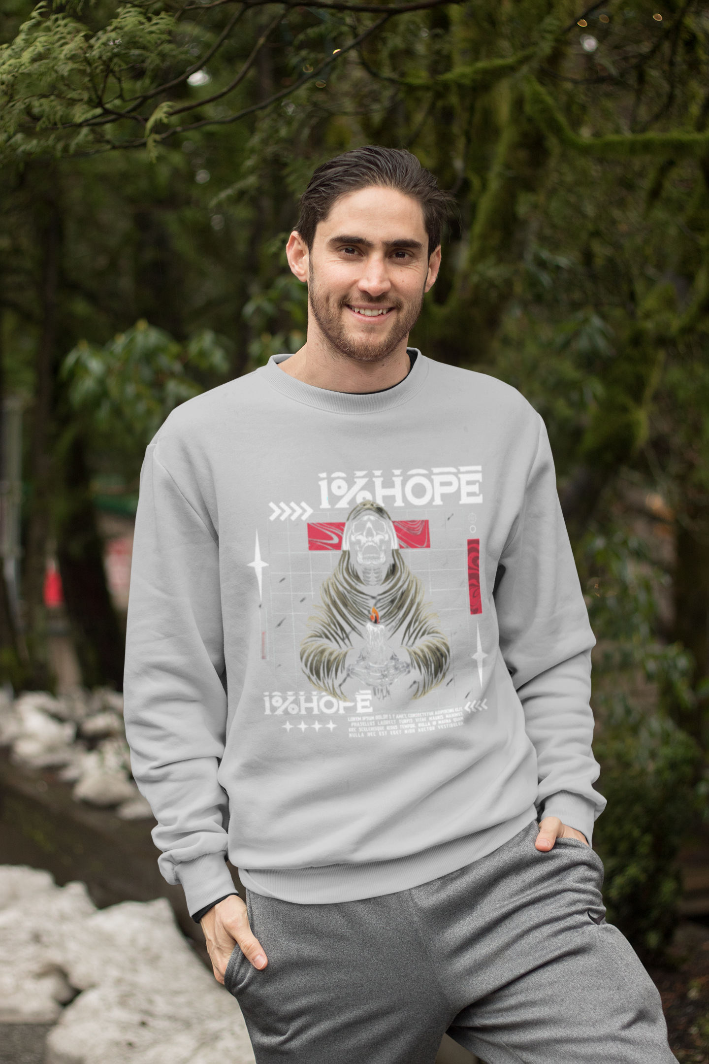 Hastinz-"HOPE"-Premium Sweatshirt