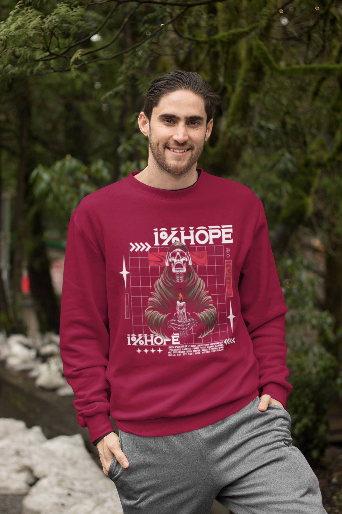 Hastinz-"HOPE"-Premium Sweatshirt