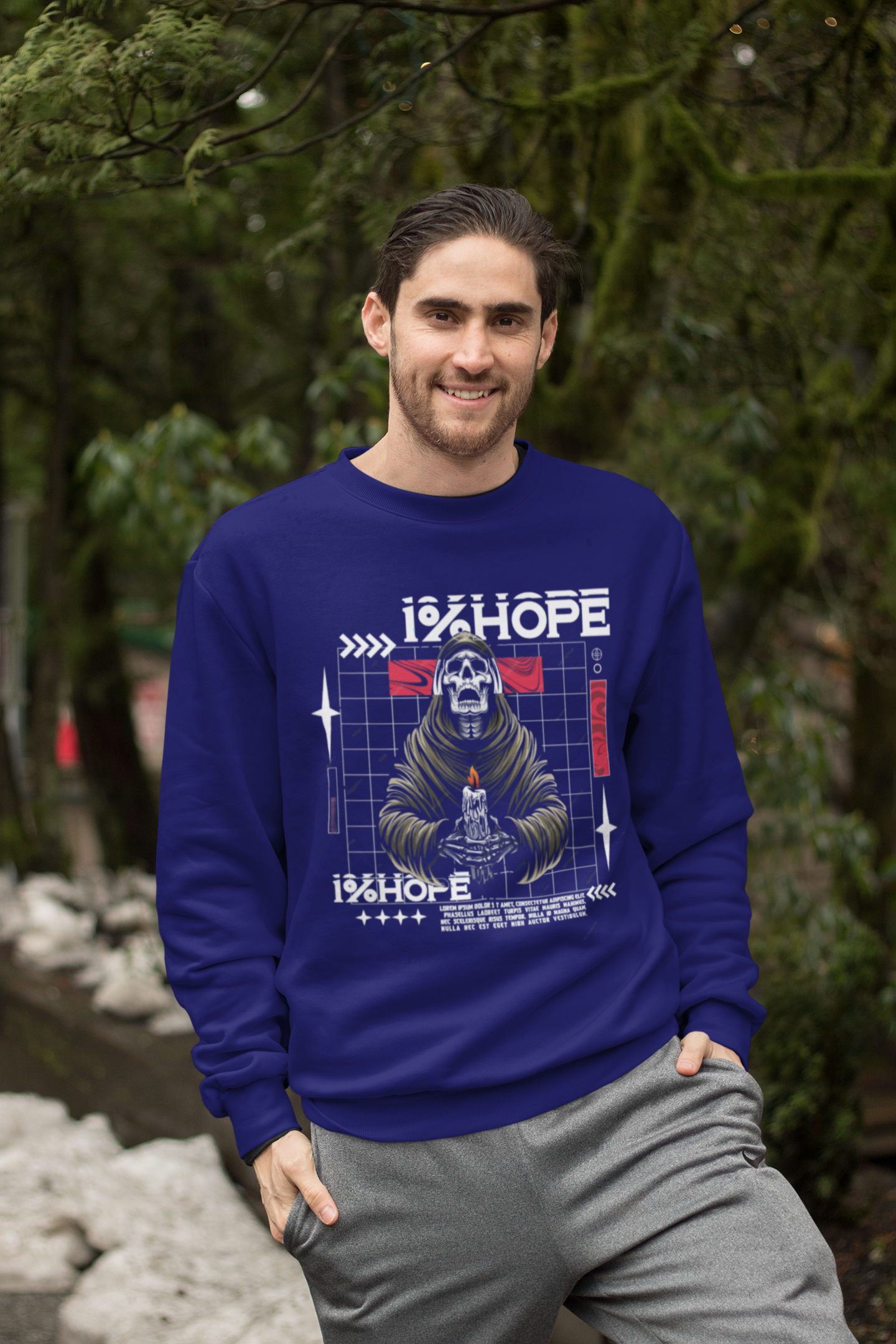 Hastinz-"HOPE"-Premium Sweatshirt