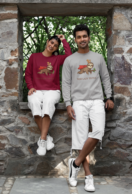 Hastinz-"Too Lazy To Fly"-Premium Sweatshirt