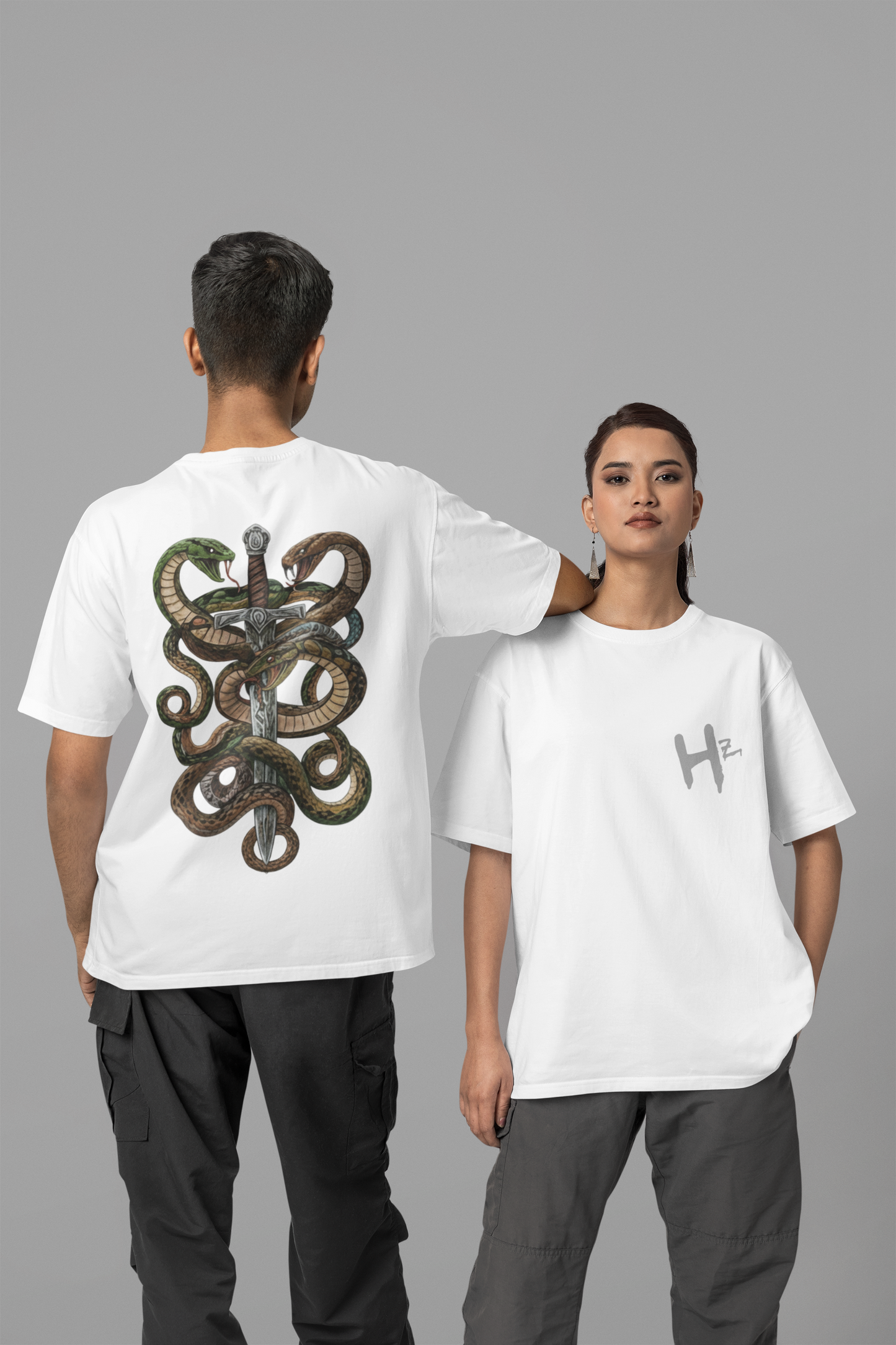 Hastinz-Twin snakes with sword