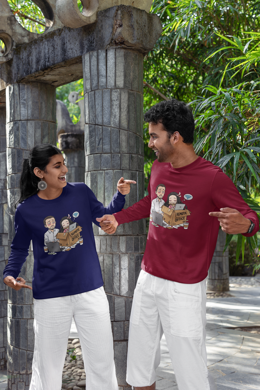 Hastinz-"Remote Office"-Premium Sweatshirt-unisex