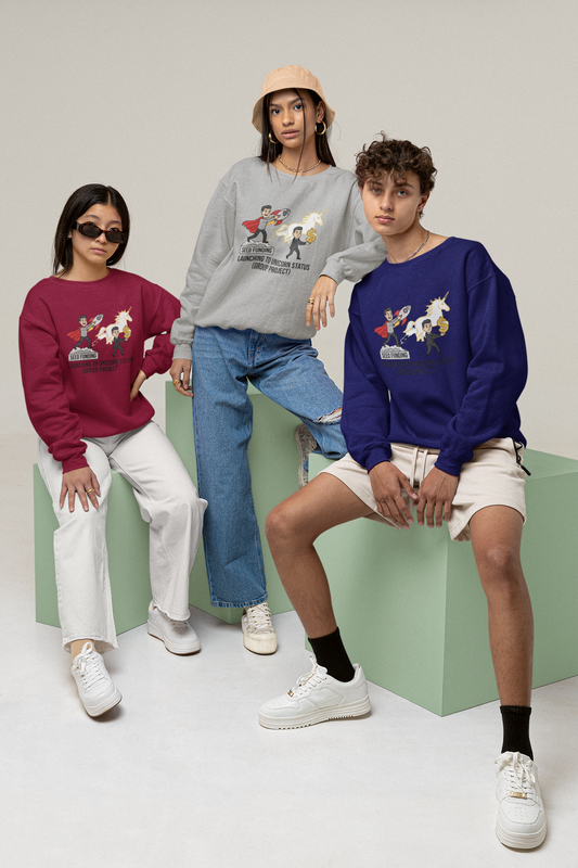 Hastinz-"Startup Seed Funding / Unicorn"-Premium Sweatshirt
