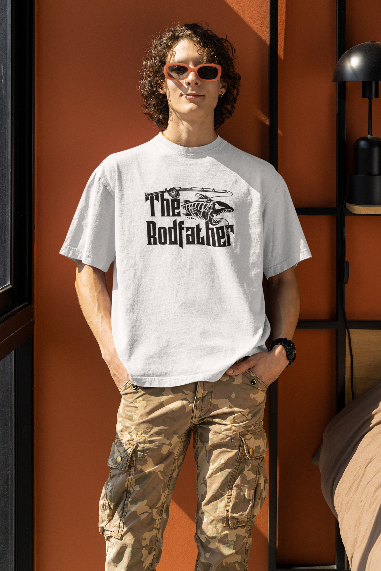 Hastinz "The Rodfather" Oversized T-Shirt - Premium Classic Movie Streetwear
