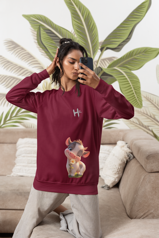 Hastinz-"Cute Calf"-Premium Sweatshirt