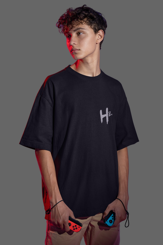 Hastinz Oversized Tee – cyborg terminator gear Elephant Edition